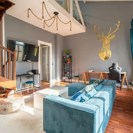 Large Bright Duplex In Apartment *